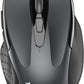 TECKNET Wireless Mouse (2.4G & BT5.0/3.0) Silent 4800 DPI Computer USB A & Bluetooth Mouse 6 Buttons, Wide Compatibility - Grey