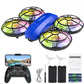 Swifsen Drones for Kids with Camera,Rc Drone Indoor Small Helicopter,Birthday Gifts for Boys and Girls Beginners Friendly,Mini Quadcopter Toy With 2 Batteries,Propeller Protect,Altitude Hold