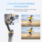 DJI Osmo Mobile 8 Advanced Tracking Combo Gimbal Stabilizer for Phone, AI Native Tracking with Audio & Lighting, 360° Pan Rotation, Built-in Extension Rod & Tripod, 10h Battery, Extension Rod