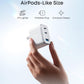 Anker Nano Charger, Ultra-Fast 70W Output 3-Port USB C Charger Block, Fast Charging, Compact and Stylish, for iPhone 17/16 Series, MacBook, iPad, Pixel, Galaxy, and More(Black, Cable Included)