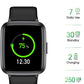 LIVIKEY Fitness Tracker Watch with Heart Rate Monitor, Activity Tracker with Pedometer, Sleep Monitor, Calories & Step Counter, IP68 Waterproof Smart Watches for Women Men Fitness Watch for Sports