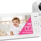 VTech 7" Baby Monitor with IPS Screen, Pan Tilt Zoom Camera, No WiFi Video Baby Monitor with Camera and Audio, Multi-Color Night Light, 2-Way Talk, Lullabies, Advanced HQ Max