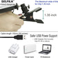 LED Ring Light Video Conference Lighting Kit, Dimmable 3200K–6500K Clip-On Light for Laptop, Phone & Monitor (Black)