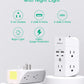 Surge Protector Outlet Extender - with Night Light, 5-Outlet Splitter and 4 USB Ports (2 USB C Charger), Multi Plug Outlet for Home, Dorm Room Essentials