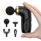 A1 Super Mini Massage Gun, Percussion Deep Tissues Muscle Massager, Travel Massage Gun, Compact Sports Massager, Portable Handheld Massager for Office, Home, Athletes(Black)