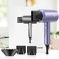 Slopehill Professional Ionic Hair Dryer, 1800W Fast Drying Low-Noise Blow Dryer with Diffuser & Concentrator (Lavender)