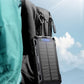 Power Bank 49800mAh Solar Portable Charger Wireless Charging USB-C 15W Fast Charging with 4 Built-in Cables LED Flashlight Battery Pack Compatible with iPhone, iPad, Perfect for Camping,Hiking
