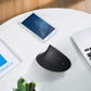 Anker 2.4G Wireless Vertical Ergonomic Optical Mouse for Work, Multi-Device Connectivity, 800/1200 /1600 DPI, 5 Buttons for Laptop, Desktop, PC, MacBook - Black