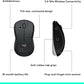Logitech MK540 Advanced Wireless Keyboard and Mouse Combo for Windows, 2.4 GHz Unifying USB-Receiver, Multimedia Hotkeys, 3-Year Battery Life, for PC, Laptop