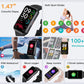 USMECBL Fitness Trackers,Blood Oxygen Heart Rate Sleep Monitor,Smart Band 24/7 Health Monitoring,Calorie Pedometer Steps Counter Activity watchs/Notifications for iOS/Android