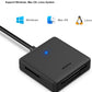 Memory Card Reader, BENFEI 4in1 USB 3.0 and USB-C to SD Micro SD MS CF Card Reader Adapter, 4 Cards Simultaneously Read and Write, Compatible with iPhone 15 Series, MacBook Pro/Air 2023, and More