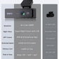4K 3 Channel Dash Cam Front and Rear,4K+2.5K+1080P Dash Camera for Cars Inside,3.2" Screen Dash Camera for Cars, WiFi APP Control,4 IR Night Vision, G-Sensor, 24H Parking Mode, 64GB SD Card Included