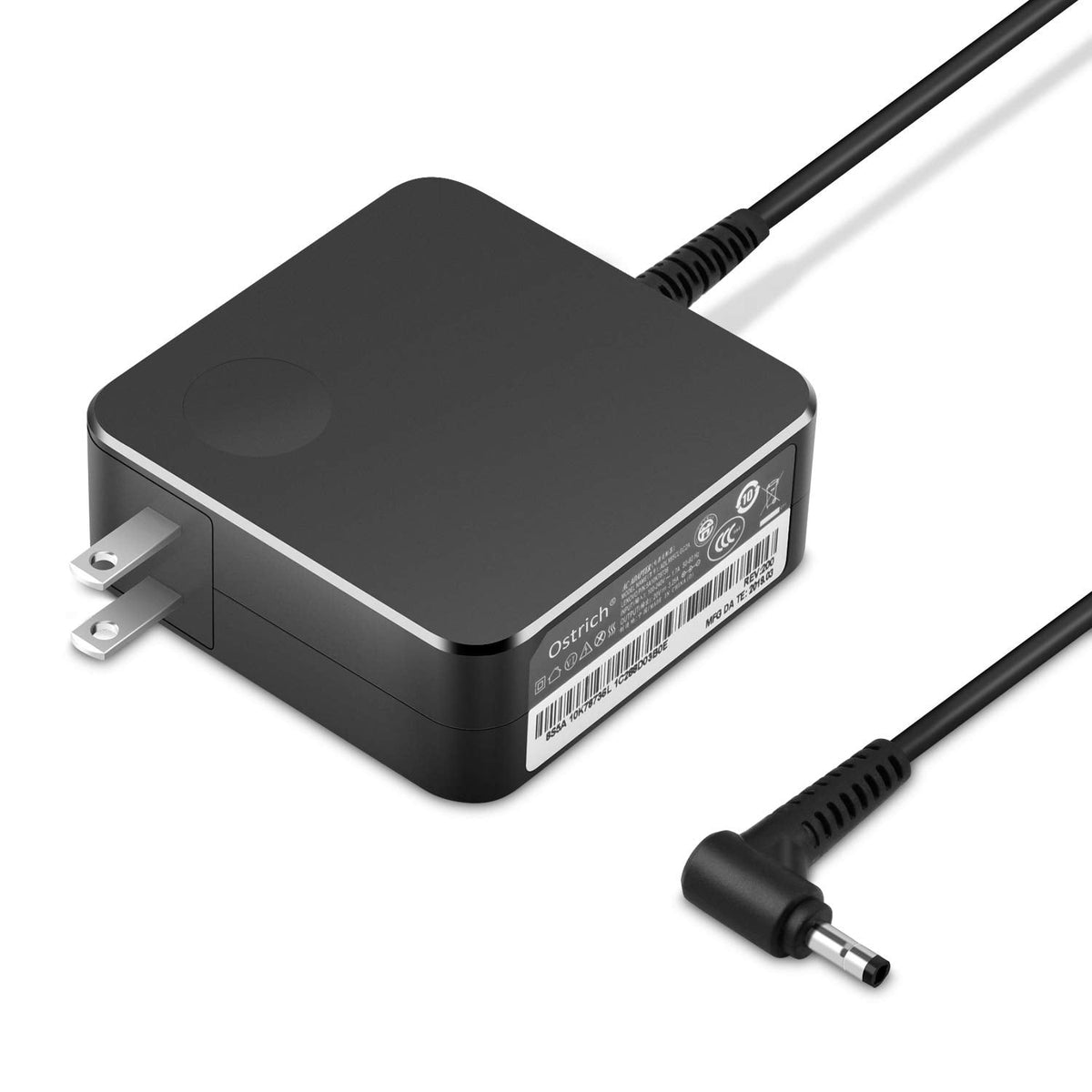 Charger Compatible with Lenovo Laptop Computer 65W 45W Round Tip Power Supply AC Adapter