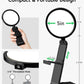 Computer Zoom Lighting for Video Conference, 5" Eye-Caring Ring Light with 50 Modes CRI>97.8, 3000K-6500K for Video Recording/Streaming/Selfie, Desk Lights for Phone/Laptop/Webcam/Monitor