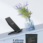 NANAMI 15W Fast Wireless Charger Stand – Qi Certified Charging Dock for iPhone & Samsung Galaxy