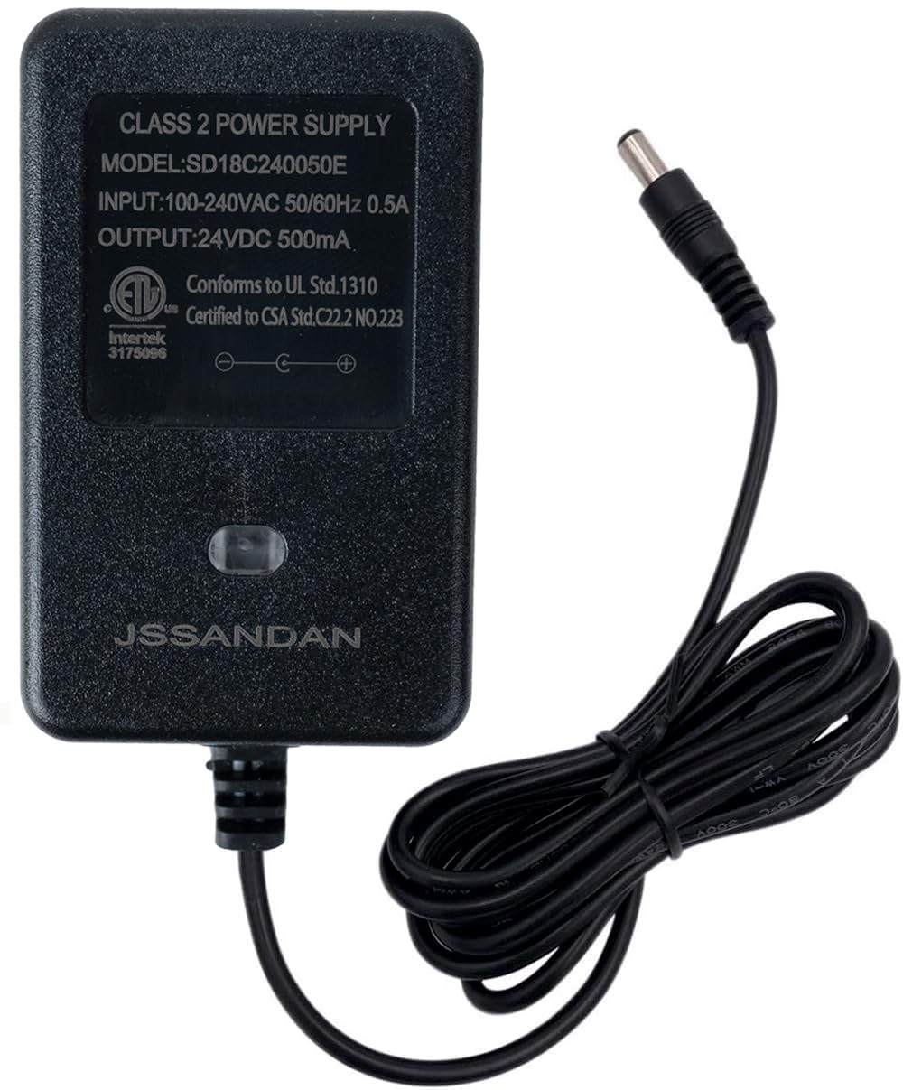 24V Charger for Ride On Car, 24 Volt Kids Battery Charger with Charging Indicator Light for Baby Carriage Ride Toy, 500mA Supply Power Adapter