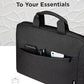 Lenovo Laptop Bag T210, Messenger Shoulder Bag for Laptop or Tablet, Sleek, Durable & Water-Repellent Fabric