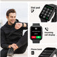 Tensky Smart Watch for Men/Women Android & iPhone, Alexa Built-in, 1.8" Touch Screen Fitness Tracker with Answer/Make Calls, 3ATM Waterproof Heart Rate/Sleep/SpO2 Monitor, Pedometer, 100+ Sport Modes
