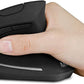 Anker 2.4G Wireless Vertical Ergonomic Optical Mouse for Work, Multi-Device Connectivity, 800/1200 /1600 DPI, 5 Buttons for Laptop, Desktop, PC, MacBook - Black