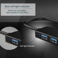 USB 3.0 Hub, VIENON 4-Port USB Hub USB Splitter USB Expander for Laptop, Xbox, Flash Drive, HDD, Console, Printer, Camera,Keyborad, Mouse(Not for Charging)