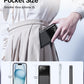 Portable Charger with Built in Cable - Power Bank Fast Charging USB C LED Display 10000mah Battery Pack 5 Outputs & 3 Inputs for Travel Essentials iPhone Samsung Android Phones Tablets Black