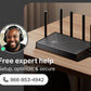 TP-Link BE6500 Dual-Band WiFi 7 Router (BE400) – Dual 2.5Gbps Ports, USB 3.0, Covers up to 2,400 sq. ft., 90 Devices, Quad-Core CPU, HomeShield, Private IoT, Free Expert Support