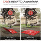 FPVtosky Nighttime Reflective Drone Landing Pad, Fast-fold Double Sided Waterproof Landig Pad Weighted for DJI Mini 5 Pro/ 4/3 Pro/Mini 4k / Mavic 4 / Air 3s/ Avata 2/ Neo/Flip(25 in)