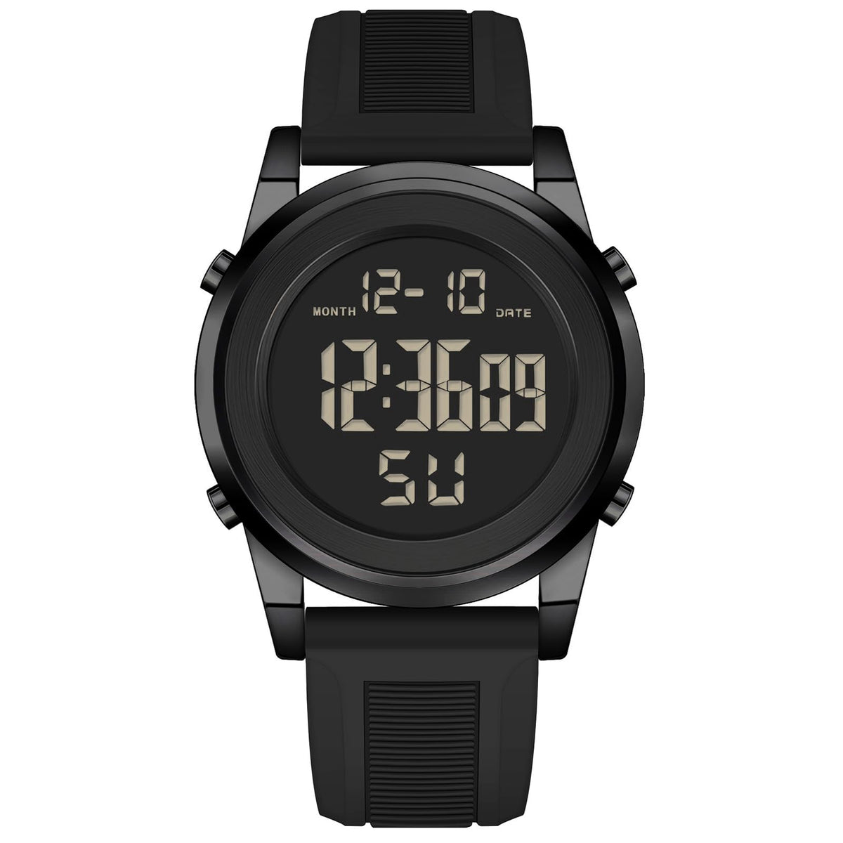 Military Silver Waterproof Sports Wrist Watches for Men Digital Tactical Mens Sport Watches Waterproof Military