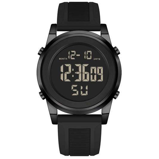 Military Silver Waterproof Sports Wrist Watches for Men Digital Tactical Mens Sport Watches Waterproof Military
