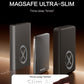 [0.3" Ultra Slim] [Alloy-Made] ULiXWH for Magsafe Portable Charger for iPhone, 2025 Upgrade 5000mAh Fast Charging Magnetic Power Bank, Wireless Battery Pack for iPhone 17 Air 16 15 Pro Max 14 13, Grey