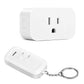 DEWENWILS Indoor Remote Control Outlet, Wireless Remote Light Switch, No Interference Remote Outlet Switch, No Wiring, 15A/1875W, 100ft RF Range, Compact Design, Programmable