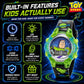 Disney Pixar Toy Story 4 Buzz Lightyear Kids Flashing LCD Watch with Colorful Light-Up Dial, Durable Case, Space-Themed Strap – Perfect for Ages 4+ Boys and Girls – Fits Wrists 5.5" to 8"