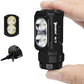 WUBEN E7 1800 Lumen Rechargeable Mini Flashlights with Magnet - Super Bright 6 Modes EDC Flashlight, Typ-C Rechargeable LED; IP68 Pocket Flashlight for Headlamp Use, Rescue, Camping