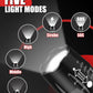 Victoper LED Flashlight 2 Pack, Bright Tactical Torch High Lumens with 5 Modes, Waterproof Zoomable Flash Light, Valentine's Day Gifts for Men, Hunting Camping Essentials Gear