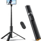 TODI 63” Selfie Stick Tripod for Phone – Extendable Stand with Wireless Remote, Compatible with iPhone & Android