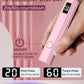 UV Nail Light Handheld UV Light for Nails 3W Portable Led Lamp with 2 Timer Settings 20/60s for Gel Polish Home DIY Salon Women(Pink)