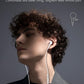 Antool Wired Earbuds,【Ultra Clear Calls & no Noise】 Headphones Earbuds Wired 3.5mm, in-Ear Earphones with Mic, Compatible with iPhone/iPad/Android/Laptop/PC 【2 Pack】