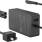 65W Charger Compatible with Microsoft Surface Pro 11, 10, 9, 8, 7+, 7, 6, 5, 4, 3, X, Power Adapter for Windows Surface Laptop 7/6/5/4/3/2/1, Go Tablet, Book 3/2/1, Support 44W, 36W, LED, 10FT
