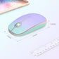 Unipows Wireless Mouse - 2.4G Slim Portable Computer Mouse with Nano Receiver, Less Noise Mobile Optical Mice for Notebook, PC, Laptop, Desktop (Gradient Mint Green)