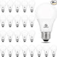 Energetic 24-Pack A19 LED Light Bulb, 60 Watt Equivalent, Daylight 5000K, E26 Medium Base, Non-Dimmable LED Light Bulb, ETL Listed