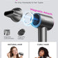 SHRATE Professional High Speed Ionic Hair Dryer | Ultra-Fast Drying | 500 Million Negative Ions | Low Noise | 160000 RPM | Compact Blow Dryer with Magnetic Diffuser for Faster Drying All Hair Types