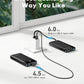 charmast Portable Charger Power Bank with Reinforced Built-in 4 Cables