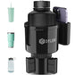 DYLEN Car Cup Holder Expander, Cup Holder Extender Adapter for Car with Expandable Base, Fits Yeti 20/26/30/46oz, Hydroflask 32/40oz, Large Water Bottles in 2.8"-4.2" (16-46oz)