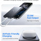 TORRAS MiniMag Power Bank,Ultra-Slim 10,000mAh Magnetic Wireless Portable Charger, 22.5W Fast Charging iPhone Air MagSafe Battery Pack Designed for iPhone 17 Pro Max/17 Pro/Air/16/15/14/13/12, Gray