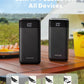 charmast Portable Charger Power Bank with Reinforced Built-in 4 Cables