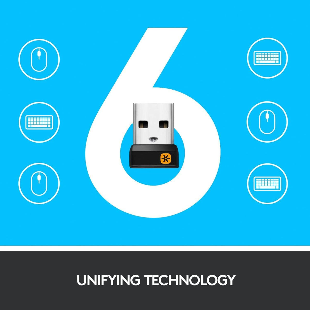Logitech K400 Plus Wireless Touch TV Keyboard with Easy Media Control and Built-in Touchpad, HTPC Keyboard for PC-Connected TV, Windows, Android, ChromeOS, Laptop, Tablet - Black