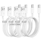Car Carplay Cable for iPhone 17 16 15 Charger Cord,3/3/6/6FT USB A to USB C Cable for iPhone 17 Pro Max/16 Pro/15 Plus Charger,USB C Car Charger for Apple 17 Air/16 Pro Max/16e/15/iPad Pro