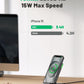 INIU Wireless Charger, 15W Fast Wireless Charging Station with Sleep-Friendly Adaptive Light Compatible with iPhone 17 16 15 14 13 12 Pro Max Samsung Galaxy S25 S24 S23 Note 20 Google etc