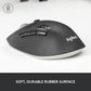 Logitech M720 Triathlon Wireless Mouse, Bluetooth, USB Unifying Receiver, 1000 DPI, 6 Programmable Buttons, 2-Year Battery, Compatible with Laptop, PC, Mac, iPadOS - Black