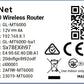 GL.iNet GL-MT6000 (Flint 2) WiFi 6 High Speed Gaming Routers for Wireless Internet, 2 x 2.5G Ethernet Ports for Fiber Optic Modem, Long Range Computer VPN WiFi Router, Home & Business